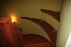 Sapele and Wenge Stairparts