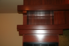 Sapele and Wenge parts to dress up stock cabinets